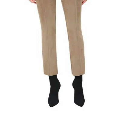 Joseph Ribkoff Scuba Suede Flared Pants In Java In Multi
