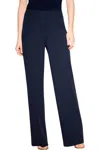 Joseph Ribkoff Scuba Wide Leg Pants In Midnight Blue In Blue