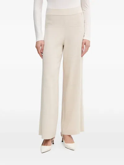 Joseph Ribkoff Seam-details Trousers In Neutral