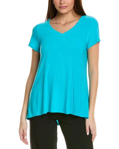 Joseph Ribkoff Seamed T-shirt In Blue