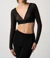 Joseph Ribkoff Shadow Sleeves Black Opaque In Black