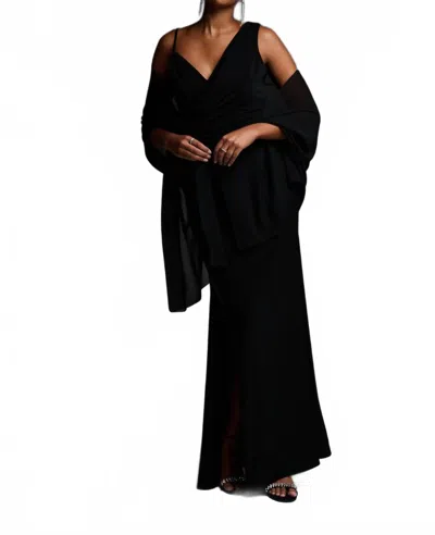 Joseph Ribkoff Sheer Cover Cardigan In Black