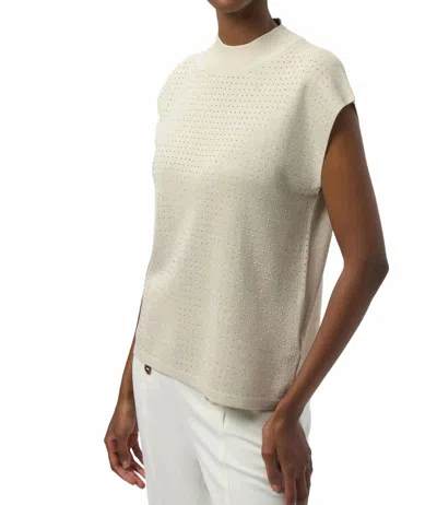 Joseph Ribkoff Sherica Sweater In Birch/silver In Multi
