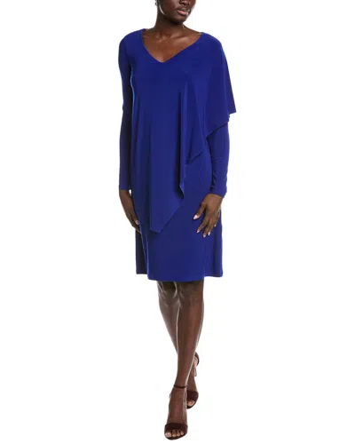 Joseph Ribkoff Shift Dress In Blue
