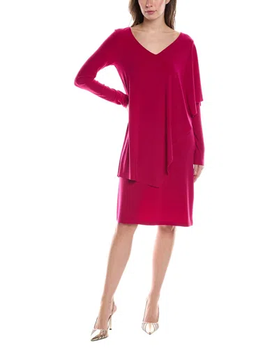 Joseph Ribkoff Shift Dress In Red