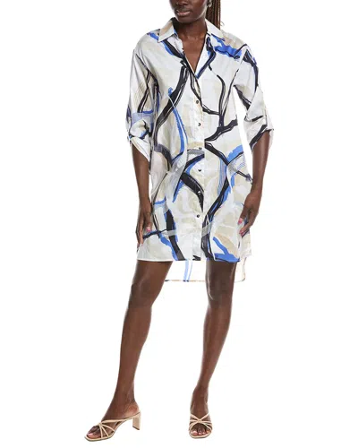 Joseph Ribkoff Shirtdress In Multi
