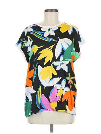 Pre-owned Joseph Ribkoff Short Sleeve T-shirt In Black