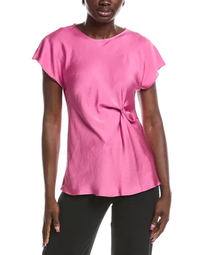 Joseph Ribkoff Side Knot Blouse In Multi