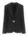 Joseph Ribkoff Signature Woman Blazer Black Size 8 Polyester, Elastane