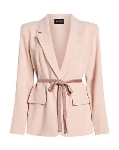 Joseph Ribkoff Signature Woman Blazer Light Pink Size 6 Polyester