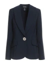 Joseph Ribkoff Signature Woman Blazer Midnight Blue Size 6 Polyester, Elastane
