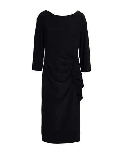 Joseph Ribkoff Signature Woman Midi Dress Black Size 8 Polyester, Elastane