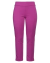 Joseph Ribkoff Signature Woman Pants Purple Size 10 Polyester, Elastane