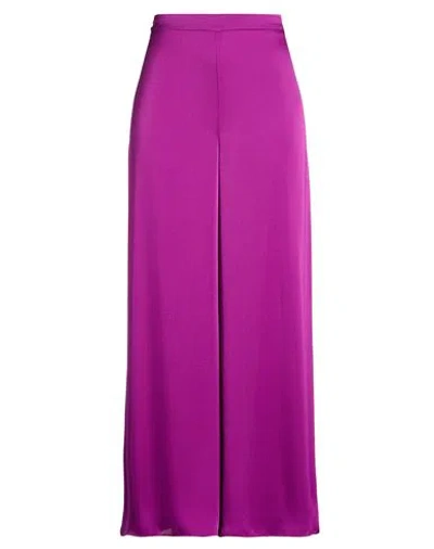 Joseph Ribkoff Signature Woman Pants Purple Size 14 Polyester