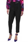 Joseph Ribkoff Silky Knit Crop Pull-on Pants In Black In Black
