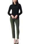 Joseph Ribkoff Silky Knit Straight Cowl Collar Top In Black In Black