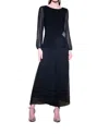 Joseph Ribkoff Silky Knit Top With Ornament In Black In Black