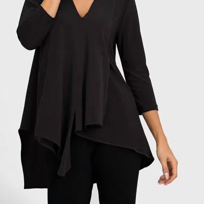 Joseph Ribkoff Silky Knit Tunic In Black