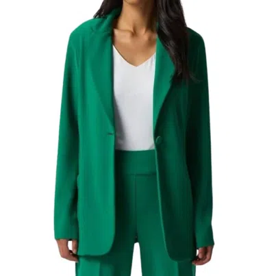 Joseph Ribkoff Single Button Blazer In Green