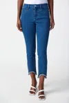 Joseph Ribkoff Skinny Ankle-length Jeans In Denim Medium Blue