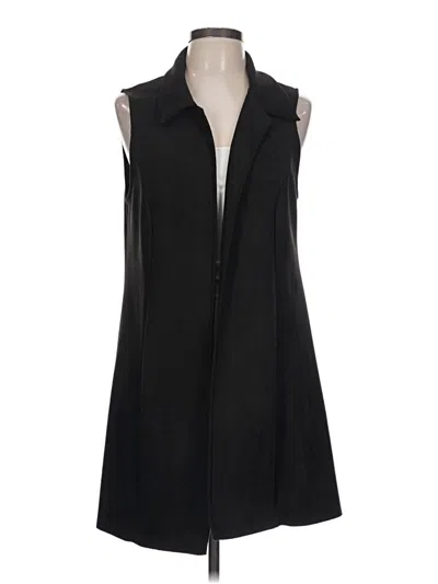 Pre-owned Joseph Ribkoff Sleeveless Blouse In Black