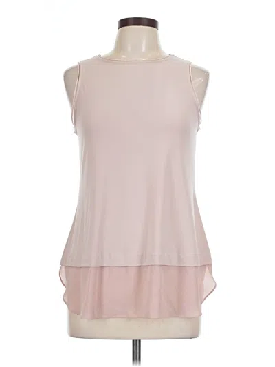 Pre-owned Joseph Ribkoff Sleeveless Blouse In Pink