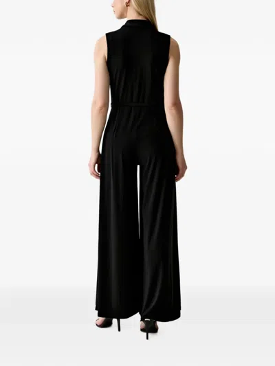 Joseph Ribkoff Sleeveless Jumpsuit In Black