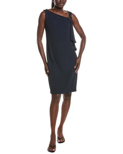 Joseph Ribkoff Sleeveless Midi Dress In Black