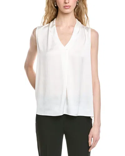 Joseph Ribkoff Sleeveless Top In White