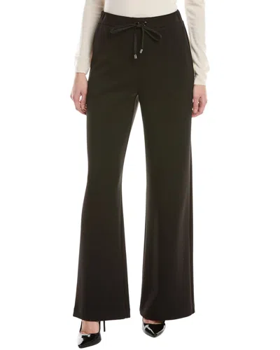 Joseph Ribkoff Solid Wide-leg Pant In Burgundy
