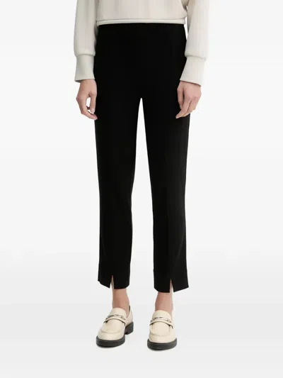 Joseph Ribkoff Split-hem Trousers In Black