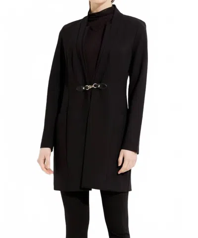 Joseph Ribkoff Stand Collar Coat In Black