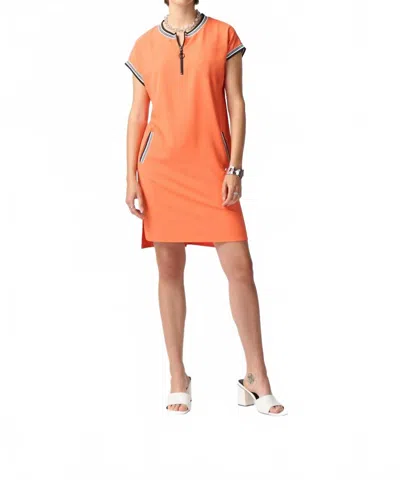 JOSEPH RIBKOFF STRAIGHT DRESS IN MANDARIN
