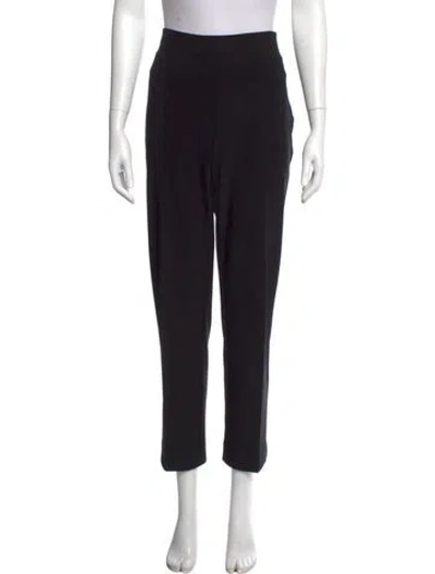 Pre-owned Joseph Ribkoff Straight Leg Pants In Black