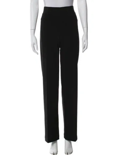 Pre-owned Joseph Ribkoff Straight Leg Pants In Black