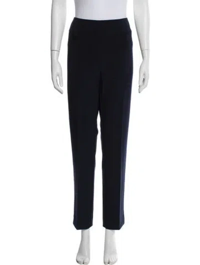 Pre-owned Joseph Ribkoff Straight Leg Pants In Blue