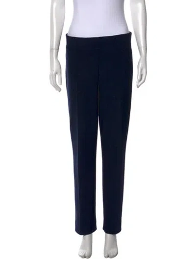 Pre-owned Joseph Ribkoff Straight Leg Pants In Blue