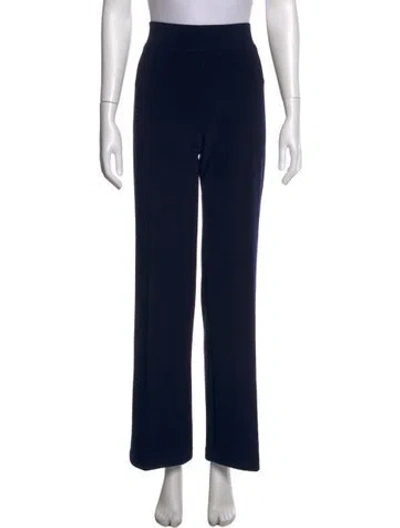 Pre-owned Joseph Ribkoff Straight Leg Pants In Blue