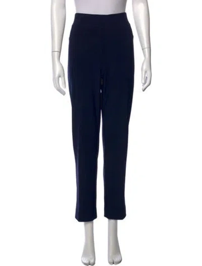 Pre-owned Joseph Ribkoff Straight Leg Pants In Blue