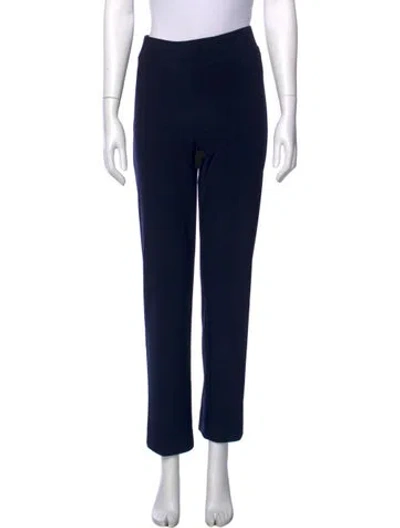 Pre-owned Joseph Ribkoff Straight Leg Pants In Blue
