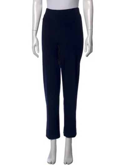 Pre-owned Joseph Ribkoff Straight Leg Pants In Blue