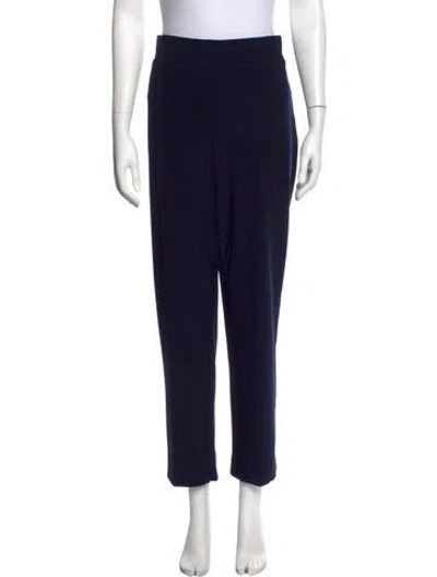 Pre-owned Joseph Ribkoff Straight Leg Pants In Blue