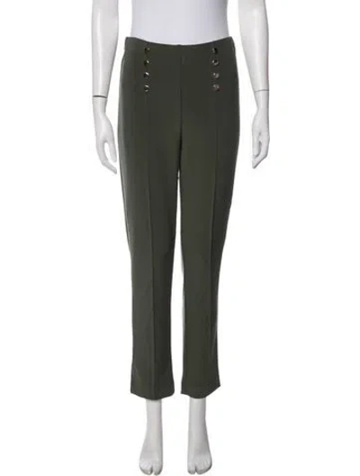 Pre-owned Joseph Ribkoff Straight Leg Pants W/ Tags In Green