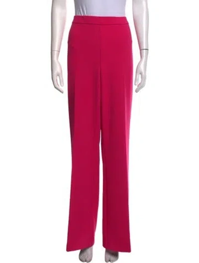 Pre-owned Joseph Ribkoff Straight Leg Pants W/ Tags In Pink