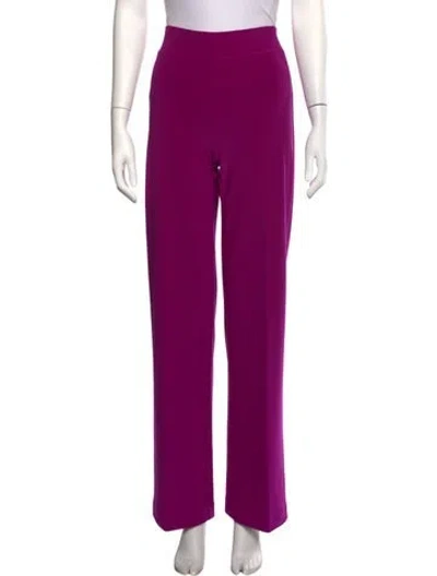 Pre-owned Joseph Ribkoff Straight Leg Pants W/ Tags In Purple