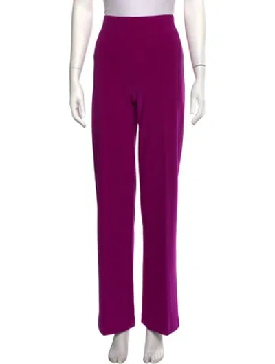 Pre-owned Joseph Ribkoff Straight Leg Pants W/ Tags In Purple