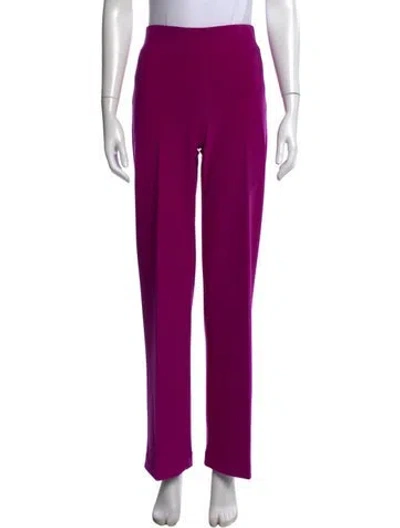 Pre-owned Joseph Ribkoff Straight Leg Pants W/ Tags In Purple