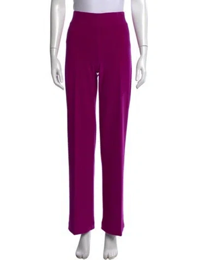 Pre-owned Joseph Ribkoff Straight Leg Pants W/ Tags In Purple