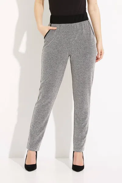 Joseph Ribkoff Straight Leg Stretchy Pants In Grey