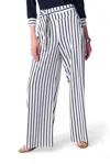 Joseph Ribkoff Striped Wide Leg Trousers In Multi